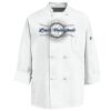 Eight Knot Button Chef Coat with Thermometer Pocket Thumbnail