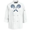 Eight Knot Button Chef Coat with Thermometer Pocket Thumbnail