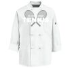 Eight Knot Button Chef Coat with Thermometer Pocket Thumbnail