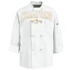 Eight Knot Button Chef Coat with Thermometer Pocket Thumbnail