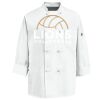 Eight Knot Button Chef Coat with Thermometer Pocket Thumbnail