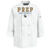 Eight Knot Button Chef Coat with Thermometer Pocket Thumbnail