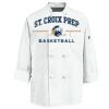 Eight Knot Button Chef Coat with Thermometer Pocket Thumbnail