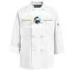 Eight Knot Button Chef Coat with Thermometer Pocket Thumbnail