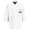 Button Chef Coat with Thermometer Pocket Thumbnail