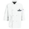 Button Chef Coat with Thermometer Pocket Thumbnail
