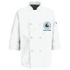 Eight Pearl Button Chef Coat with Thermometer Pocket Thumbnail