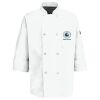 Eight Pearl Button Chef Coat with Thermometer Pocket Thumbnail