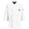 Eight Pearl Button Chef Coat with Thermometer Pocket Thumbnail