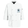 Eight Pearl Button Chef Coat with Thermometer Pocket Thumbnail