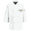 Eight Pearl Button Chef Coat with Thermometer Pocket Thumbnail