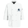 Eight Pearl Button Chef Coat with Thermometer Pocket Thumbnail