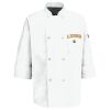 Eight Pearl Button Chef Coat with Thermometer Pocket Thumbnail