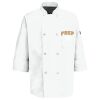 Eight Pearl Button Chef Coat with Thermometer Pocket Thumbnail