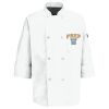 Eight Pearl Button Chef Coat with Thermometer Pocket Thumbnail