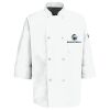 Eight Pearl Button Chef Coat with Thermometer Pocket Thumbnail