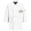 Eight Pearl Button Chef Coat with Thermometer Pocket Thumbnail