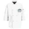 Eight Pearl Button Chef Coat with Thermometer Pocket Thumbnail