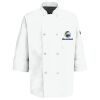 Eight Pearl Button Chef Coat with Thermometer Pocket Thumbnail