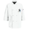 Eight Pearl Button Chef Coat with Thermometer Pocket Thumbnail