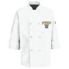Eight Pearl Button Chef Coat with Thermometer Pocket Thumbnail