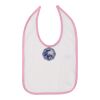 Infant Contrast Trim Premium Jersey Bib Thumbnail