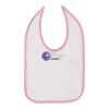 Infant Contrast Trim Premium Jersey Bib Thumbnail