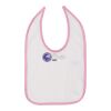 Infant Contrast Trim Premium Jersey Bib Thumbnail