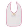 Infant Contrast Trim Premium Jersey Bib Thumbnail