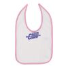 Infant Contrast Trim Premium Jersey Bib Thumbnail