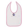 Infant Contrast Trim Premium Jersey Bib Thumbnail