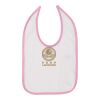 Infant Contrast Trim Premium Jersey Bib Thumbnail