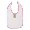 Infant Contrast Trim Premium Jersey Bib Thumbnail