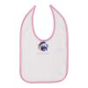 Infant Contrast Trim Premium Jersey Bib Thumbnail