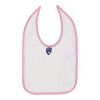 Infant Contrast Trim Premium Jersey Bib Thumbnail