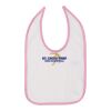 Infant Contrast Trim Premium Jersey Bib Thumbnail