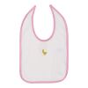 Infant Contrast Trim Premium Jersey Bib Thumbnail