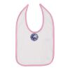Infant Contrast Trim Premium Jersey Bib Thumbnail