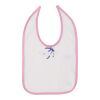 Infant Contrast Trim Premium Jersey Bib Thumbnail