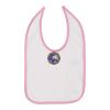 Infant Contrast Trim Premium Jersey Bib Thumbnail