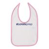 Infant Contrast Trim Premium Jersey Bib Thumbnail