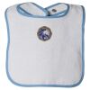 Infant Contrast Trim Terry Bib Thumbnail