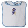 Infant Contrast Trim Terry Bib Thumbnail