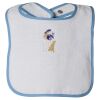 Infant Contrast Trim Terry Bib Thumbnail