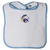 Infant Contrast Trim Terry Bib Thumbnail