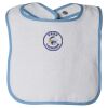 Infant Contrast Trim Terry Bib Thumbnail