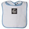 Infant Contrast Trim Terry Bib Thumbnail