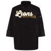 Ten Pearl Button Black Chef Coat Thumbnail