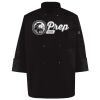 Ten Pearl Button Black Chef Coat Thumbnail