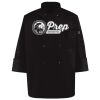 Ten Pearl Button Black Chef Coat Thumbnail